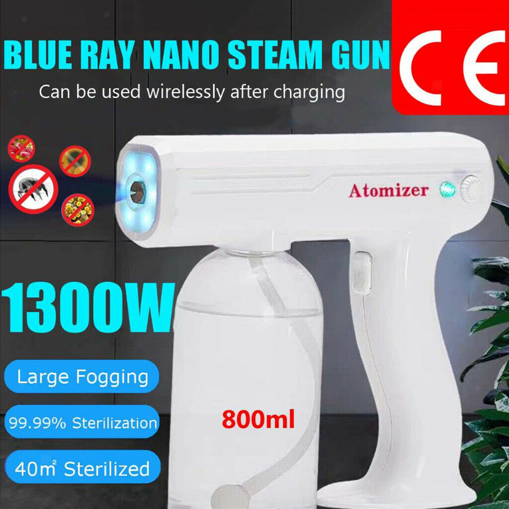 800ml Portable Nanos Steam Spray Guns for Home Office Car School Salon