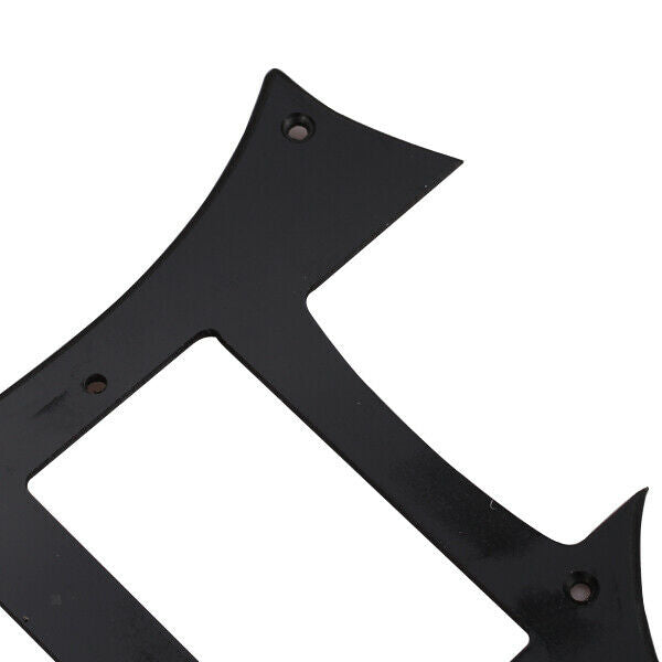 Black Pickguard Guard Scratch Plate 1-Ply 10-Holes For  Guitar HSH