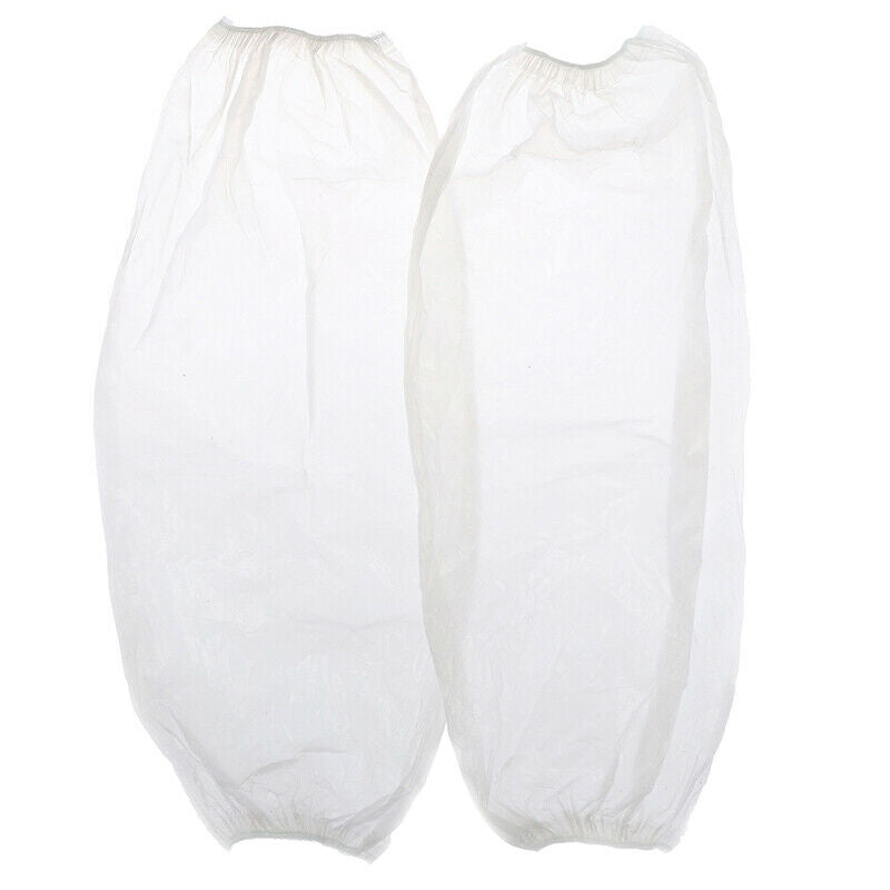 5Pair Disposable Tattoo Arm Sleeves Work Sleevelet Cover Elastic Band Waterpr_DD