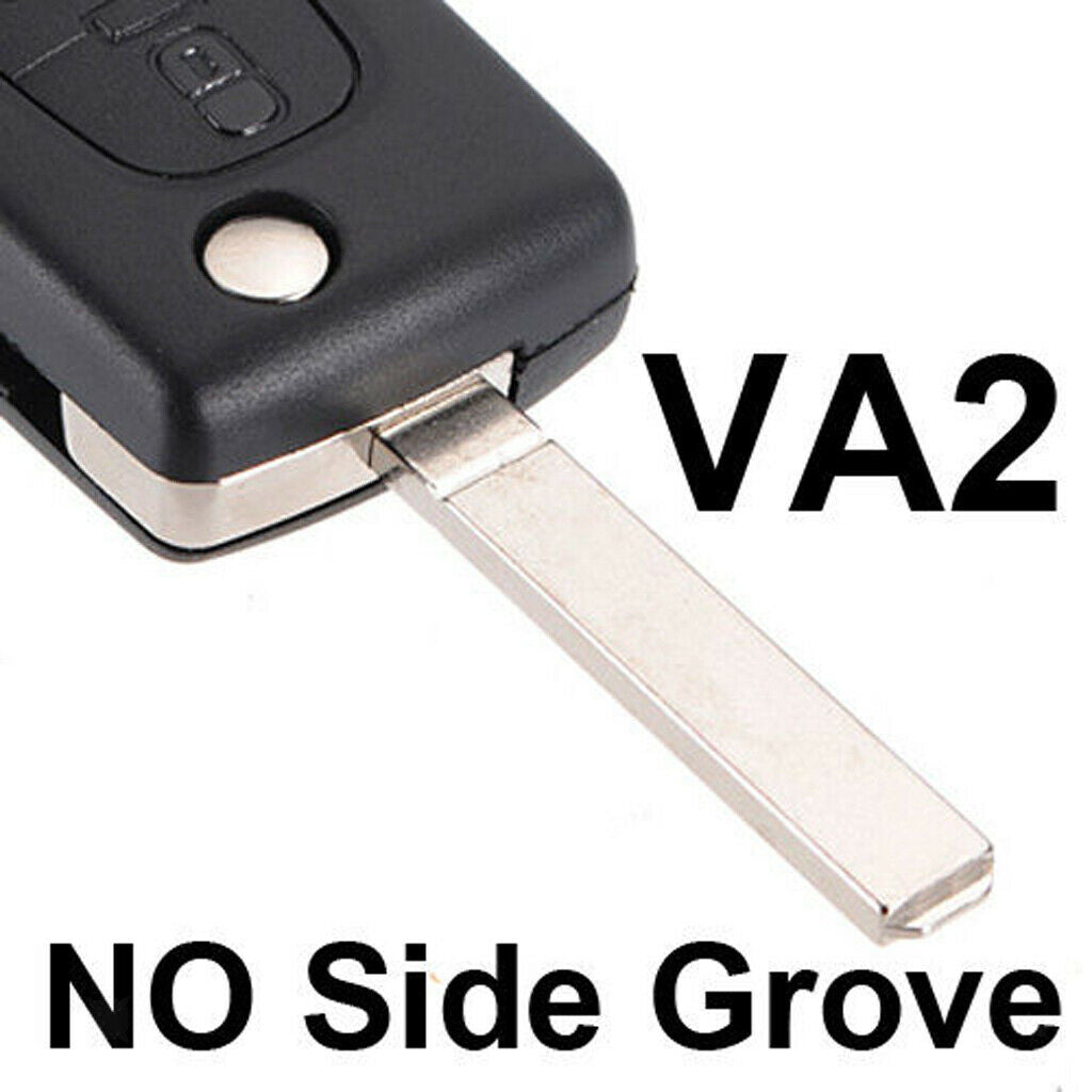 3-Button Remote Flip Key Fob 433MHz ID46 Chip for PEUGEOT 207 307 308