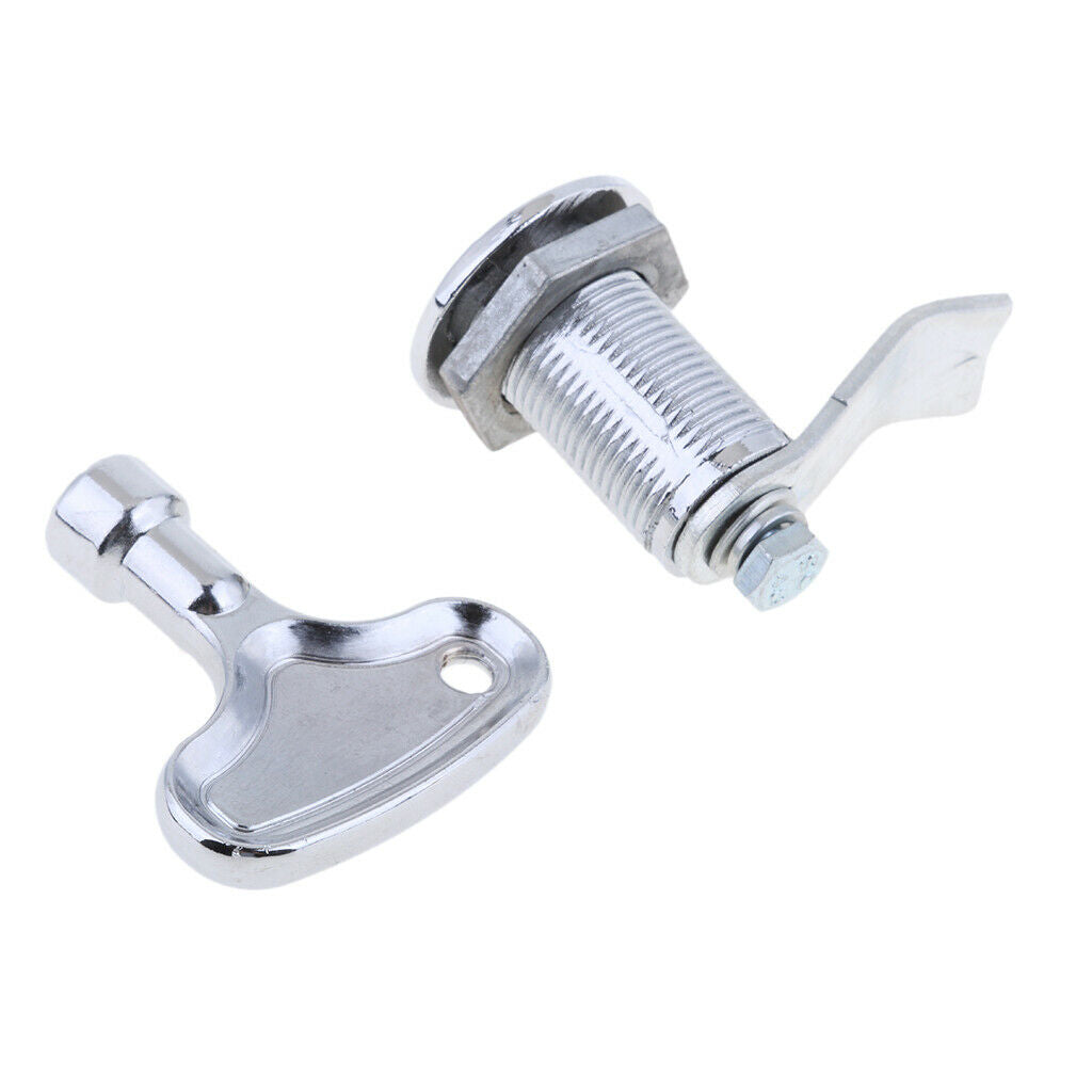 New Boat Stainless Steel Triangulation Deck Cabin Pull Ring Door Lock Latch