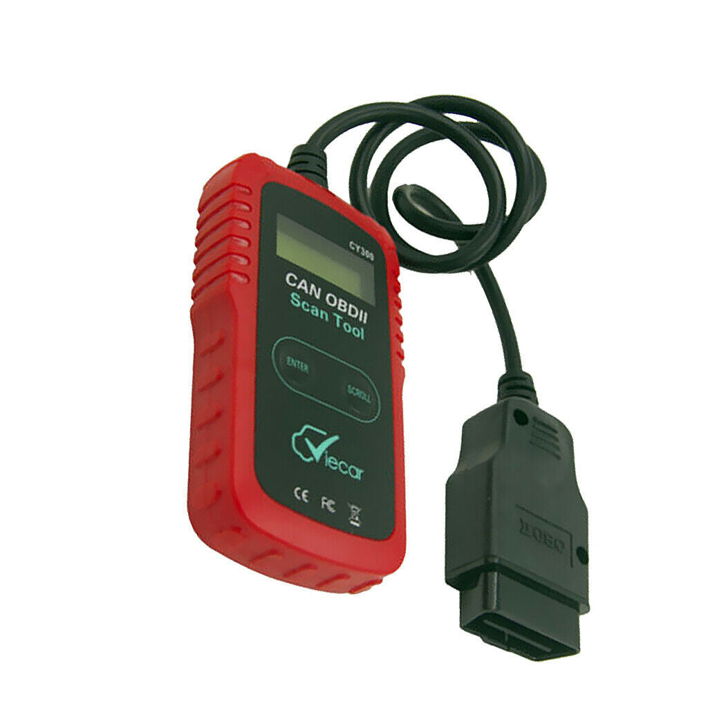 Scanner Diagnostic Tool Fault Automotive OBDII LCD Code Reader