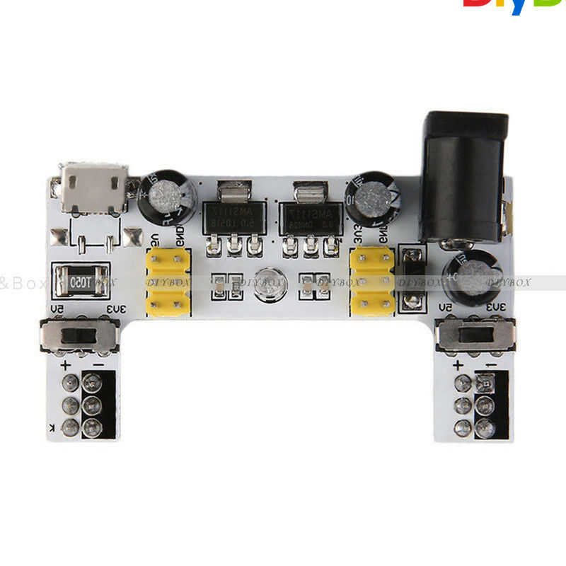 New Popular Breadboard Power Supply Module For Arduino Bread Board MB102 DC7-12V