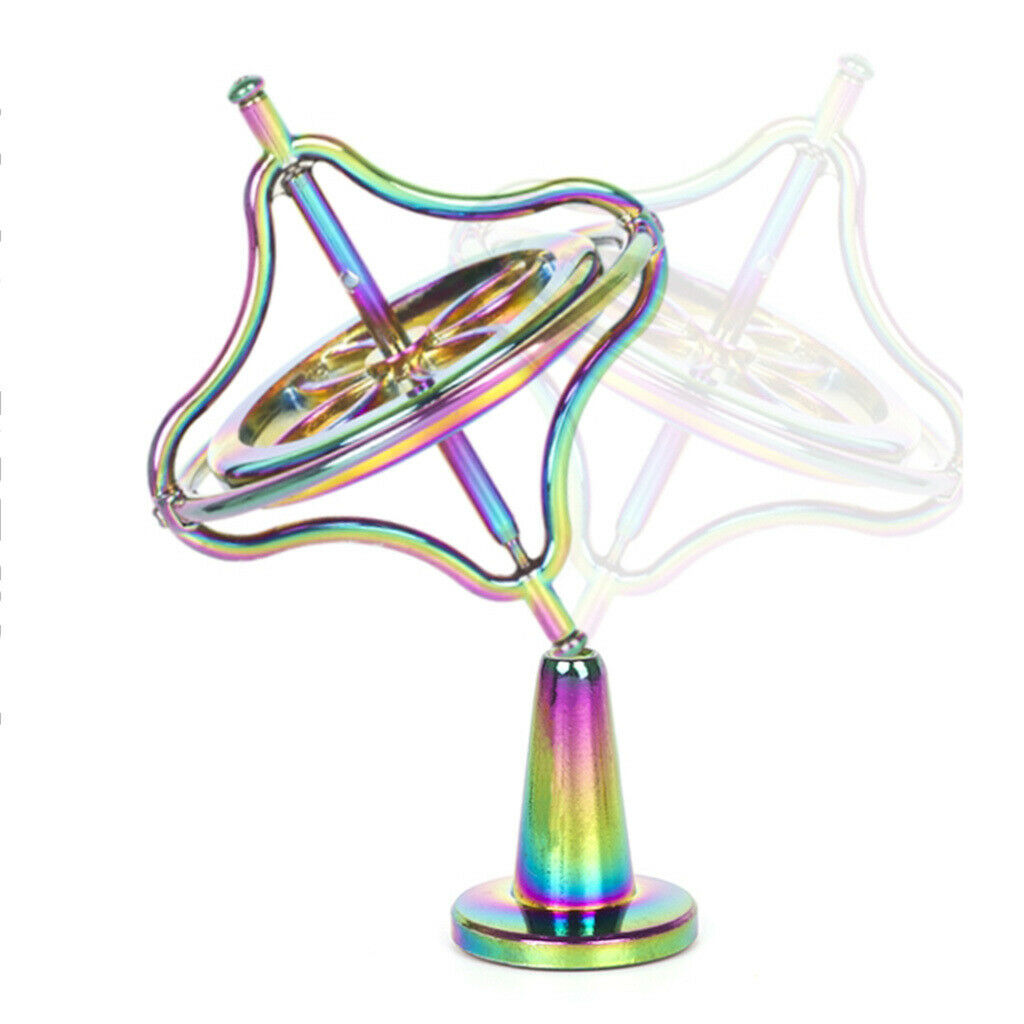 Gyroscope Metal Anti-Gravity Spinning Top Balance Gift, Spinner Toys, Relieve