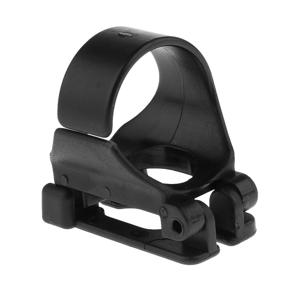 4 Pieces Scuba Diving 1'' Universal Plastic Clip Snorkel Keeper Tube Holder