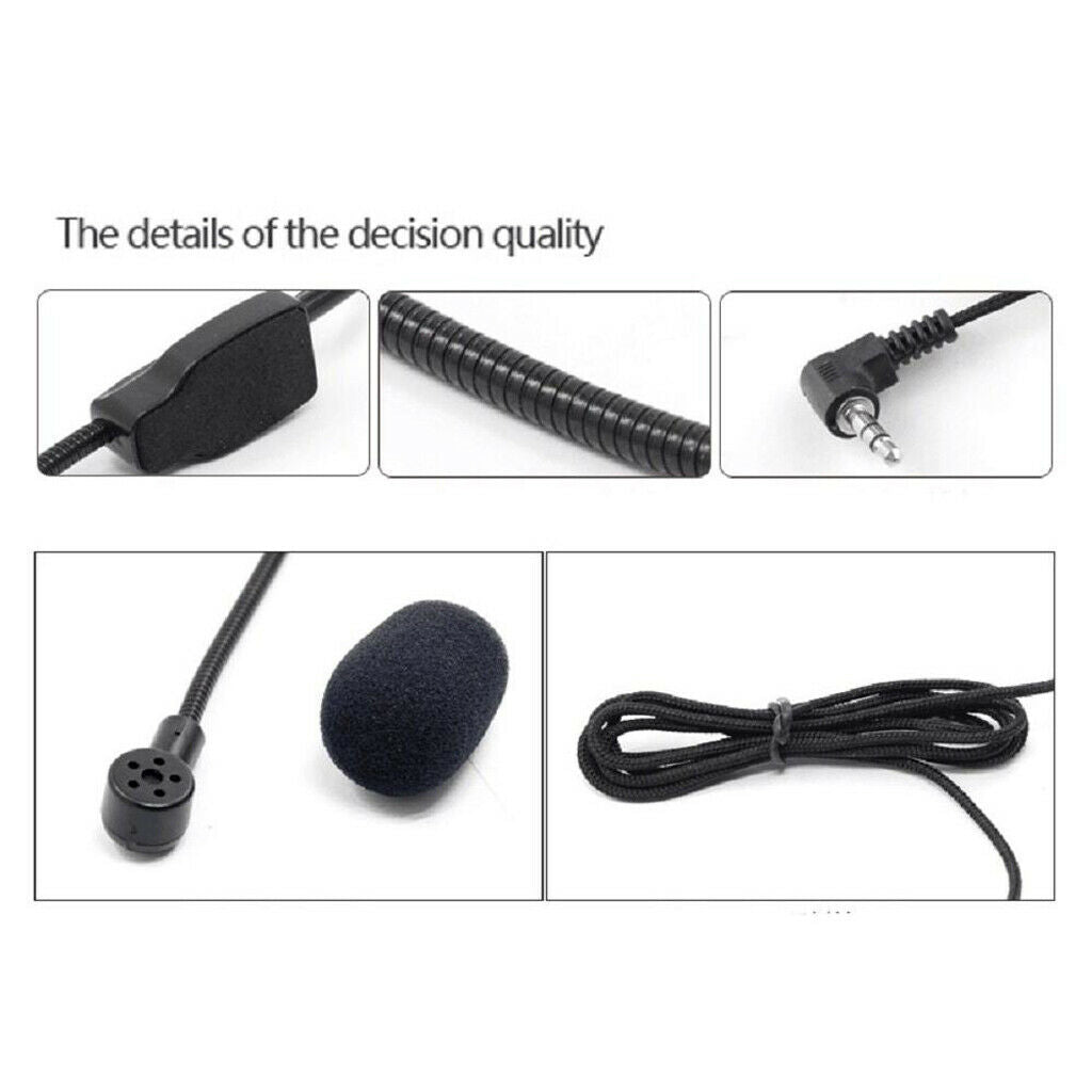 2Pcs 3.5mm  Audio Connector Capacitor for Headphone Mic Flexible Wire