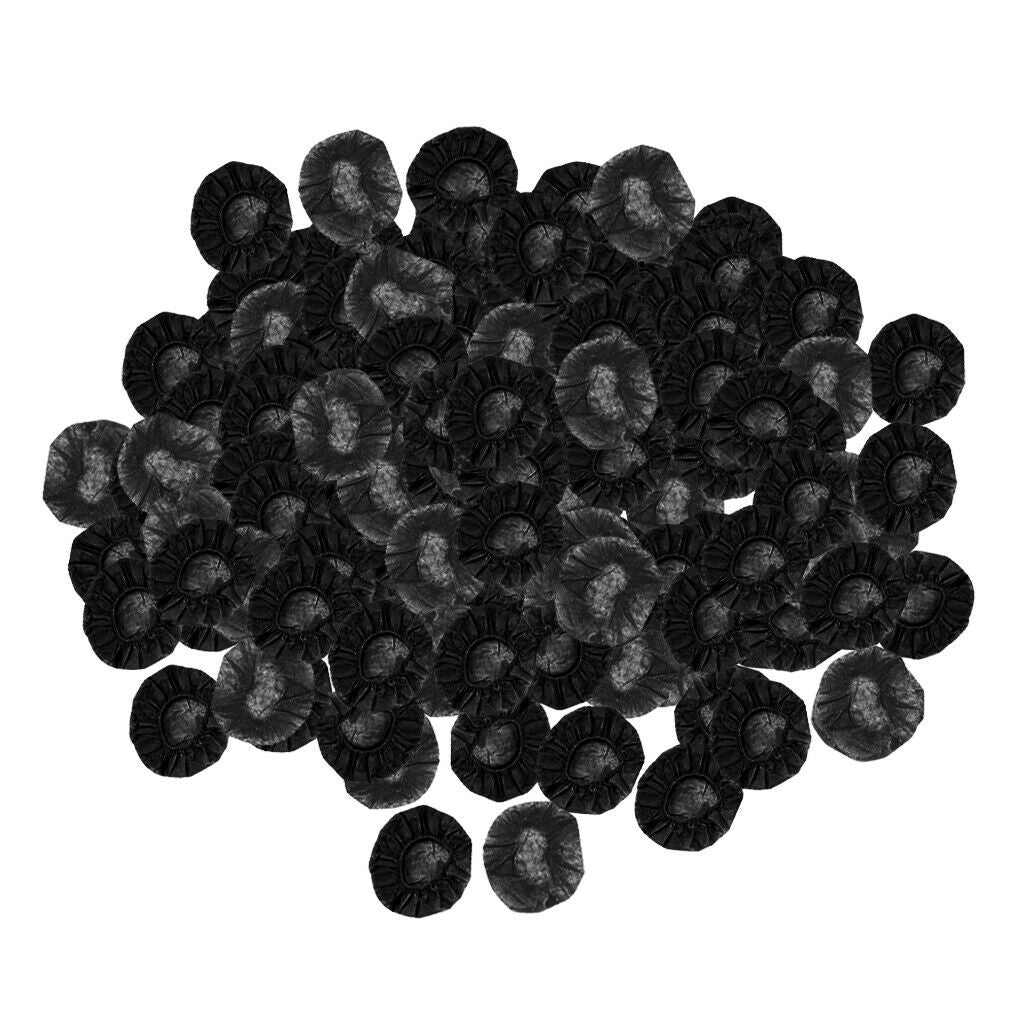 100 Pairs of Disposable Microphone Cover for Karaoke KTV Handheld Mic Covers