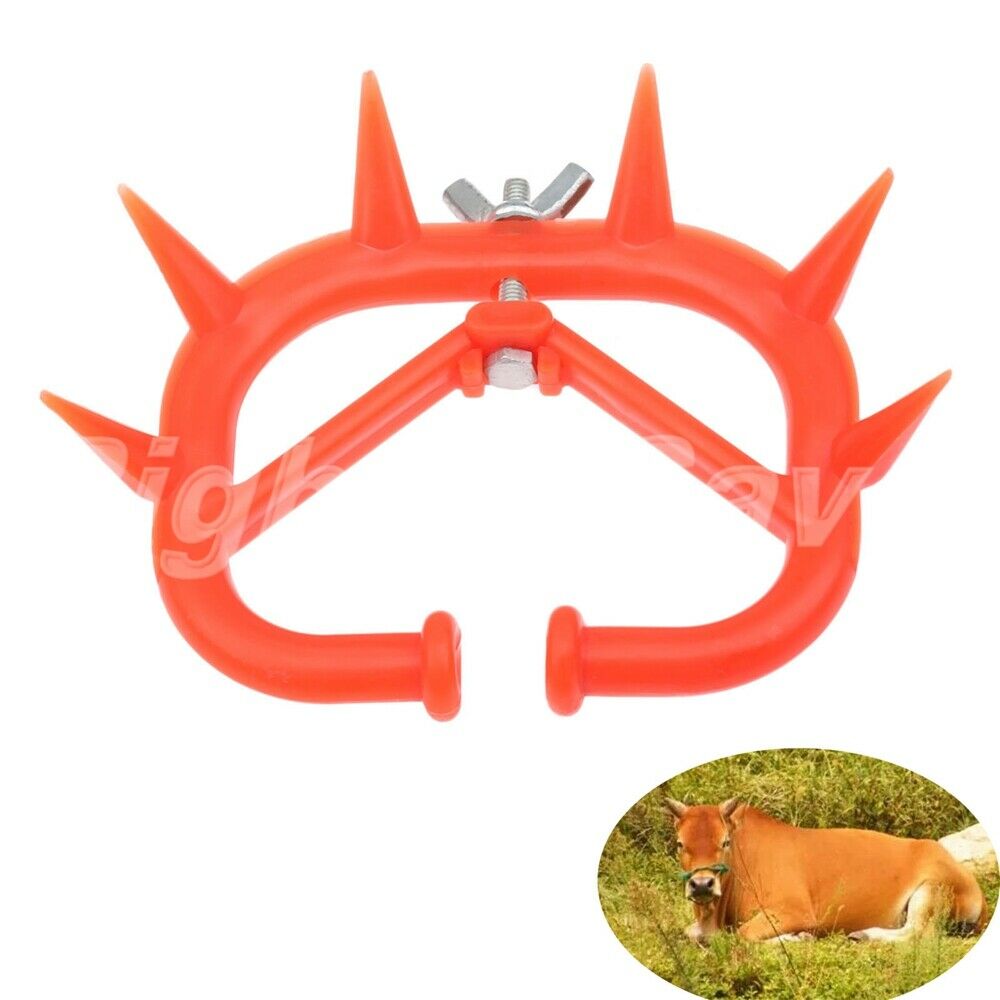 1Pc Calving Weaning Feeding Calf Weaner Nose Plastic Ring for Bovine Cow Cattle