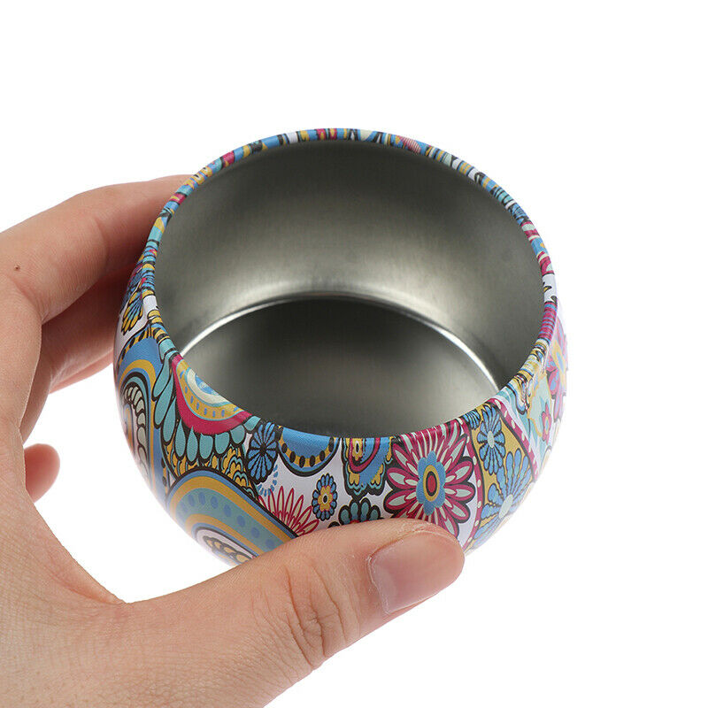 1X Candle Tin Jars DIY Candle Making Holder Storage Case Empty box Tin Ca.l8