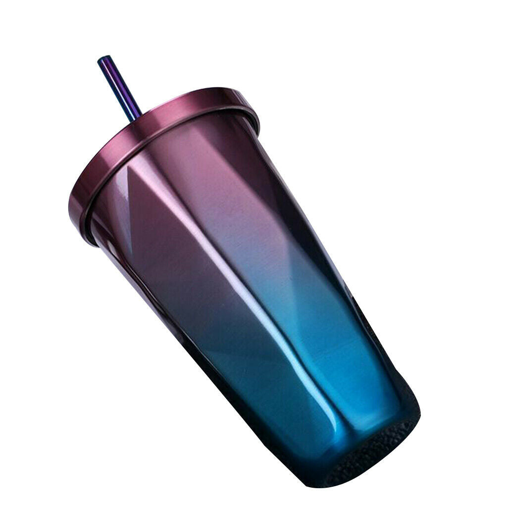 Vacuum Insulated Insulation Coffee Tumbler Cup Stainless Steel Thermal Mug A