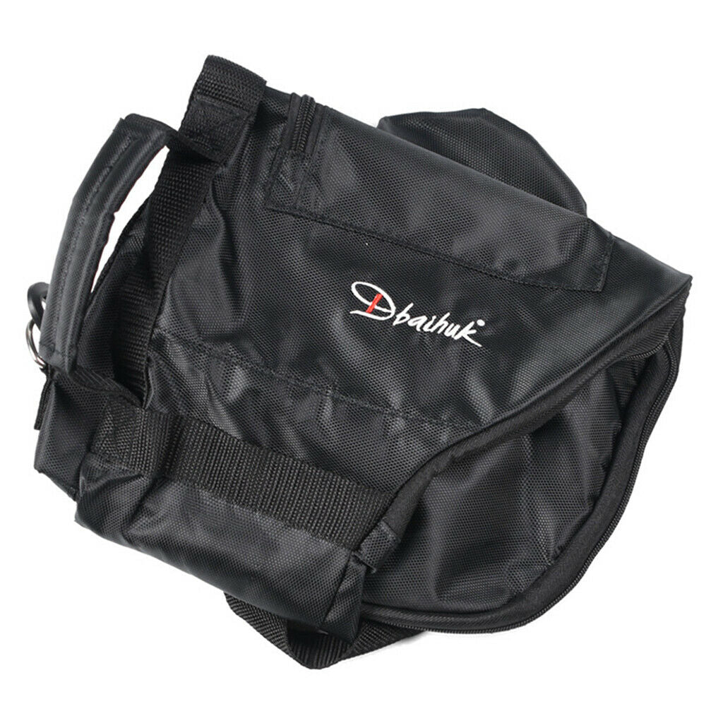 Lightweight Foldable Golf Club Bag Course Training Case Wear-resistant Black