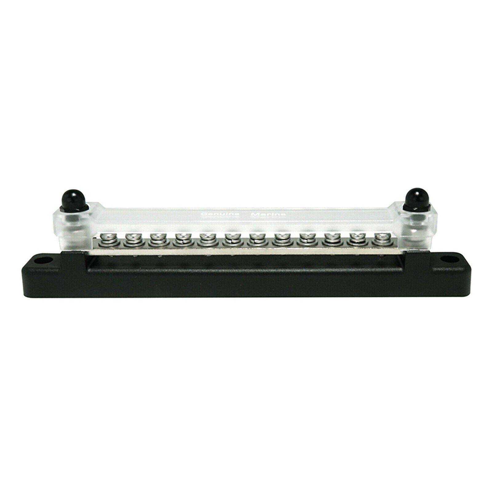 12 Terminal Bus Bar Kit Distribution Block 2 Studs Durable Spare Parts