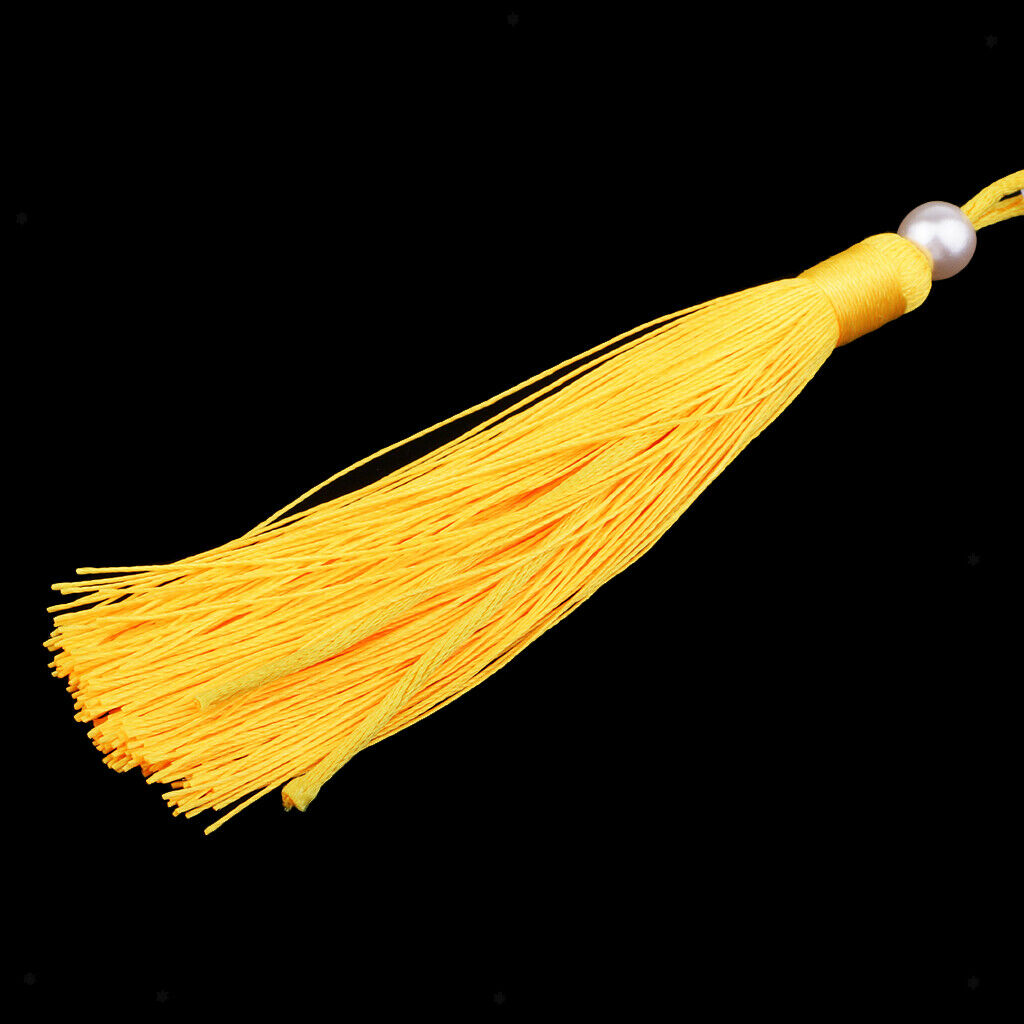 Chinese lucky charm wall hanging with yellow tassel