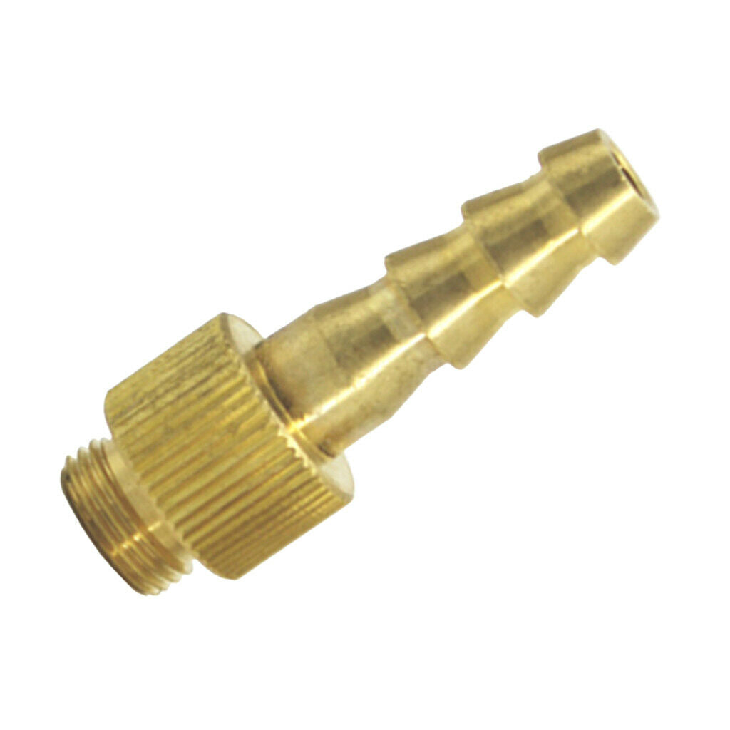 6 and 4mm Dia. Copper Quick Release Gas Hose Connector for Camping Stove 4.5cm