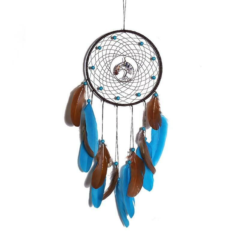 Handmade Dream Catchers Boho Traditional Circle Net for Wall Hanging Decoration