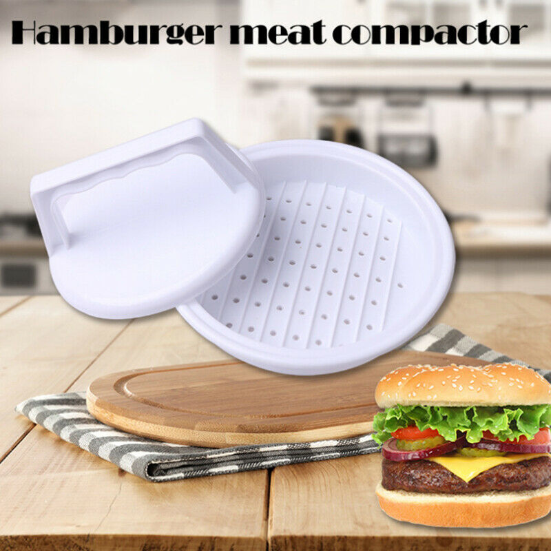 DIY Hamburger Meat Press Tool Food-Grade Plastic Makers Meat Burger Maker.l8