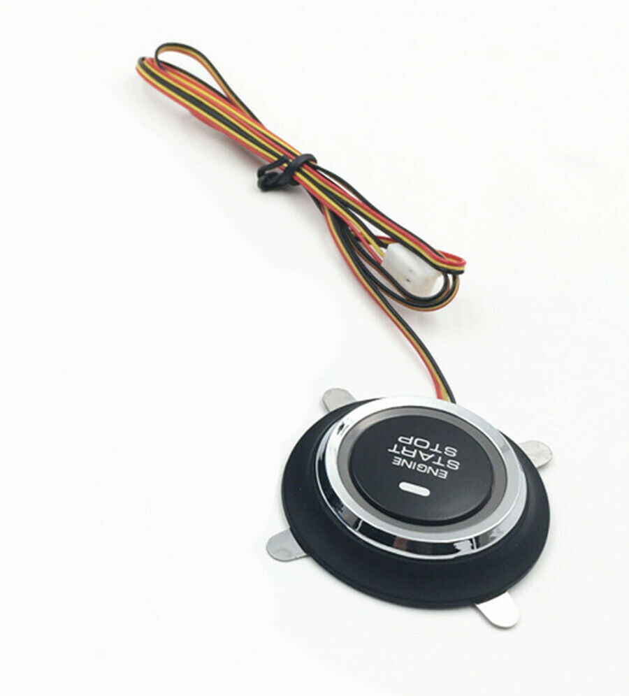 Car Ignition Switch Engine Start Push Button Keyless Entry Starter Kit