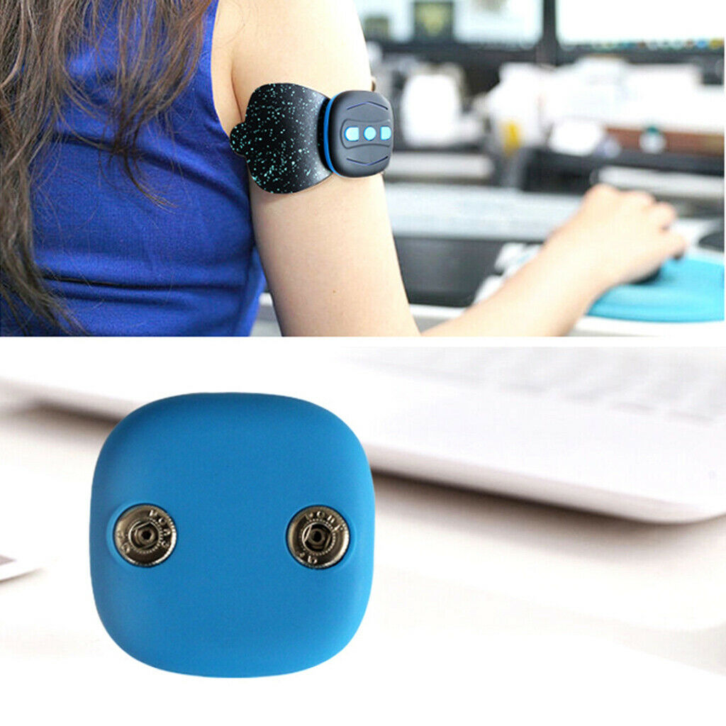 Back Neck and Shoulder Massage Pillow, Home Car Massager with Massage Pad Patch