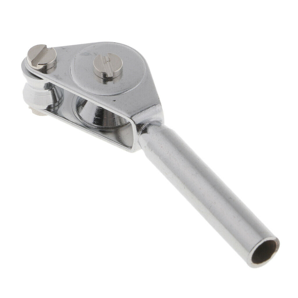 Fishing Boat Stand-up Rod Roller Guide Double Roller Rod Tip Top Guides 5#