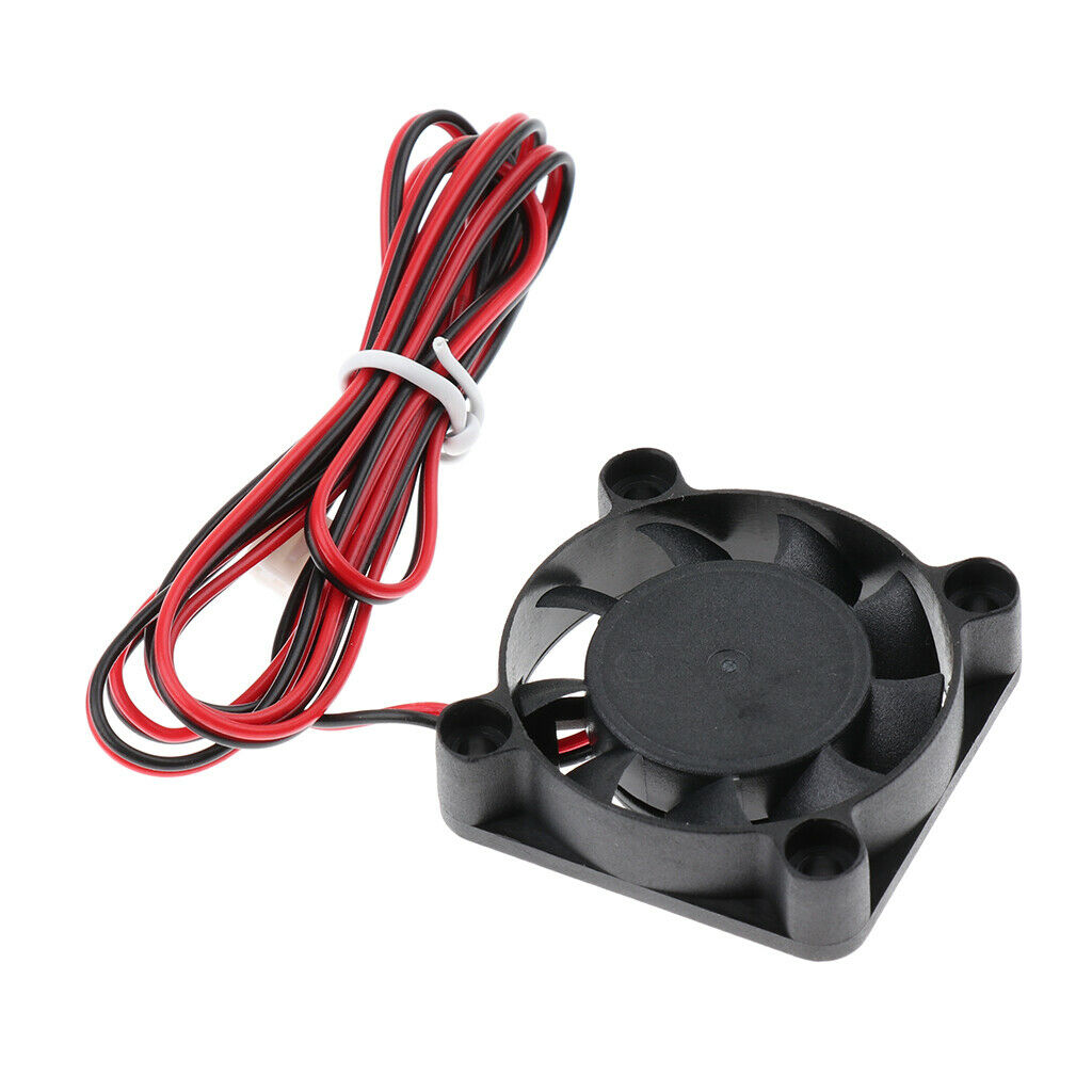 2x Brushless Cooling Fan DC 24V 4010 9 Blade 40x40x10mm 2 Pin Sleeve-bearing