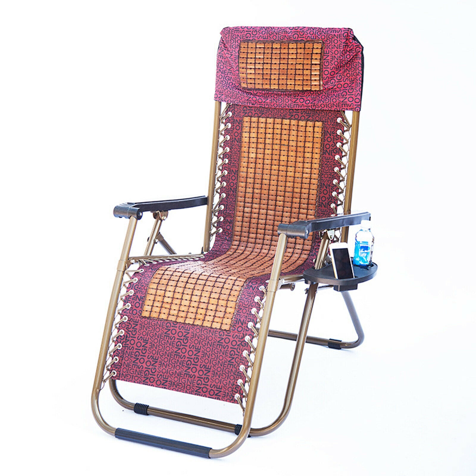 Durable Plastic Chair Side Phone Cup Holder Clip On Recliner Lounger Drink Tray