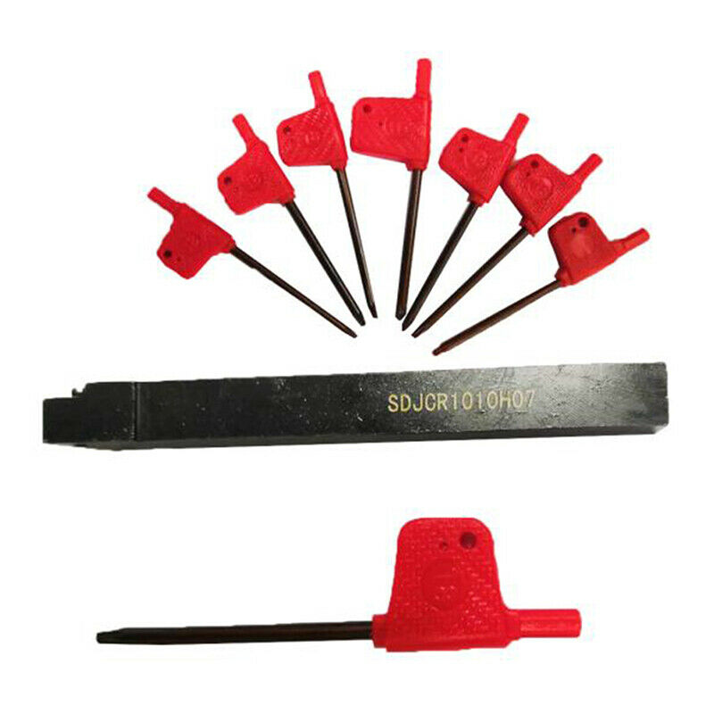 21PCS Solid Carbide Inserts Holder Boring Bar For Lathe Turning Tools S4O9Y WF