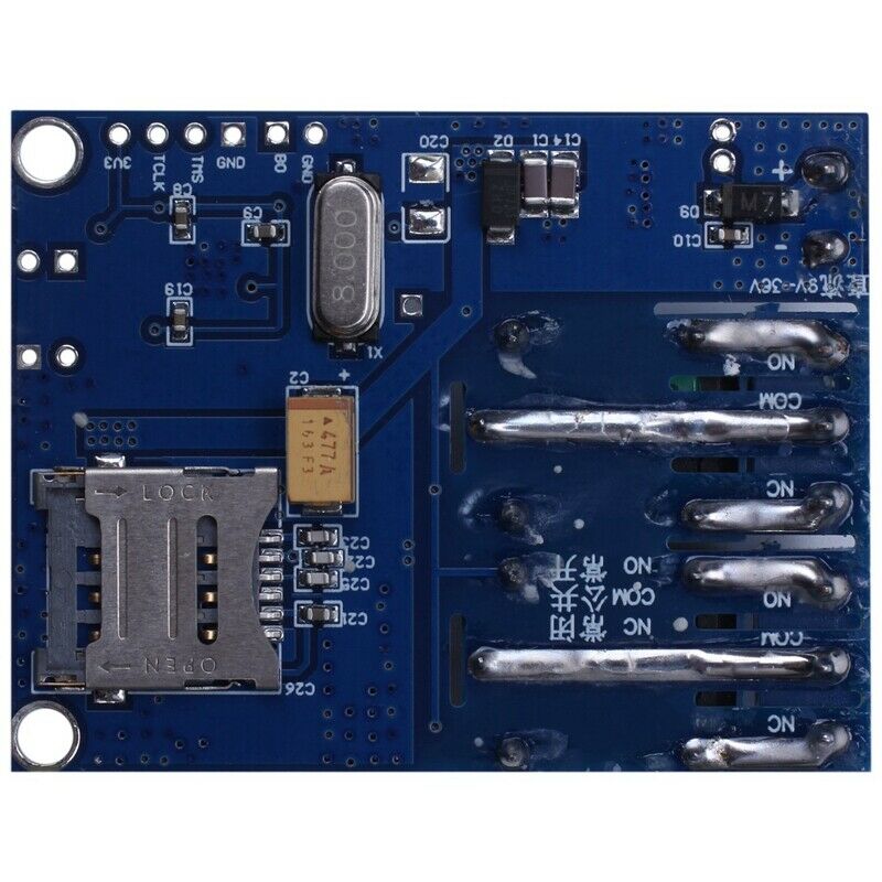 Sms Gsm Remote Control Switch Sim800C Stm32F103C8T6 2 Channel Relay Module forQ3