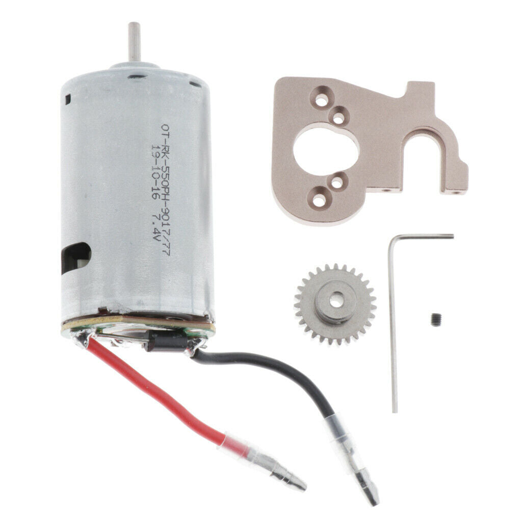 Engine Mounted Brushed 550 Aluminum Alloy Seat for Wltoys