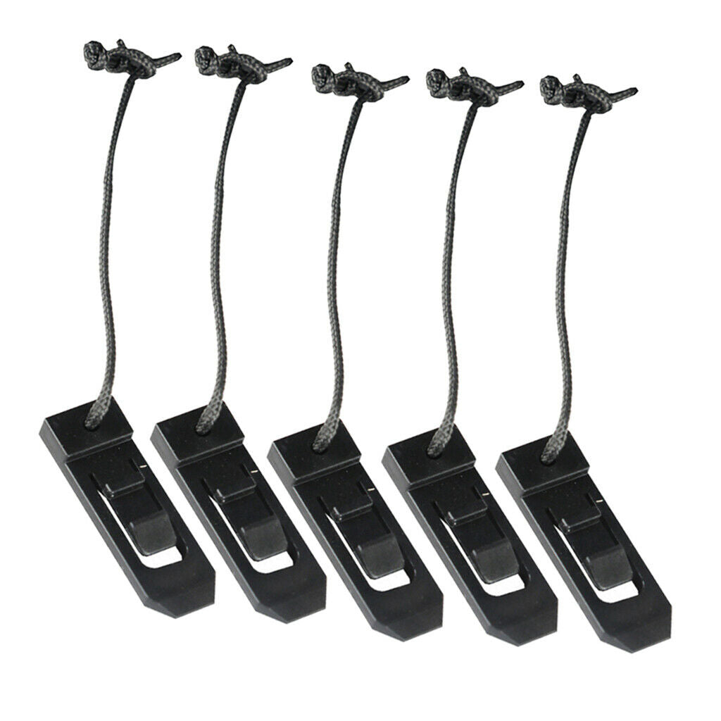 5Pcs Surfboard Surfing   Clip Tracking Fin Fin Buckle Plug Fittings