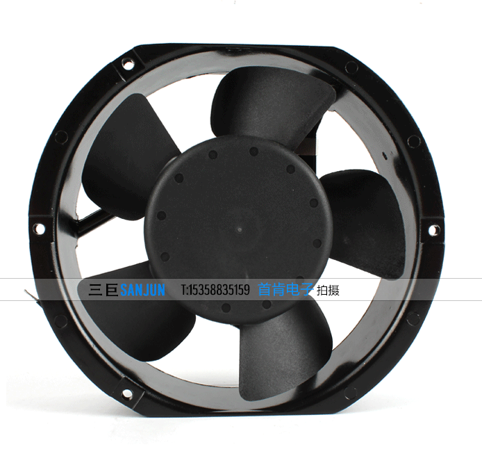 1pc About SANJUN SJ1751HE2 220V 0.40A chassis cabinet cooling fan 172*150*51MM