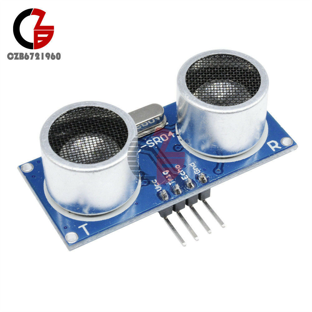 2Pcs Ultrasonic Module HC-SR04 Distance Measuring Transducer Sensor for Arduino