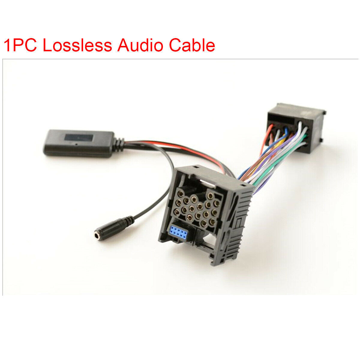 1PCS For BMW E46 3 Series 10-pin AUX IN Car Radio Bluetooth Audio Adapter Cable