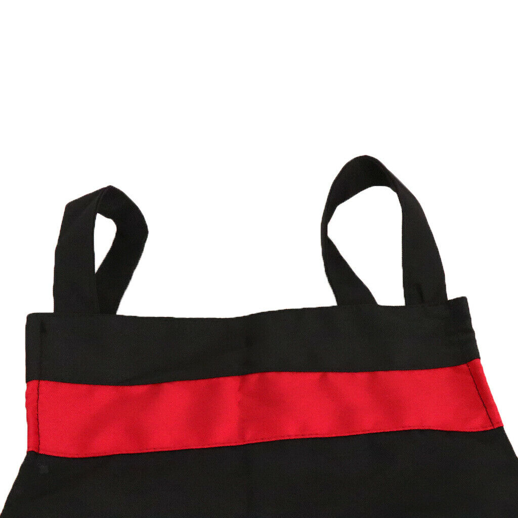 Fashion Sleeveless Cafe Restaurant Milk Tea Shop Waiter Home Apron Black