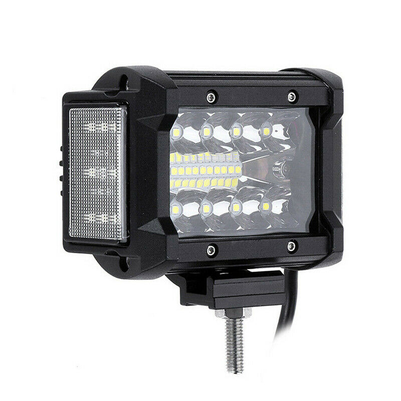 4Inch 108W LED Work Light Side Luminous Light Bar Car Offroad Driving Light W Ad