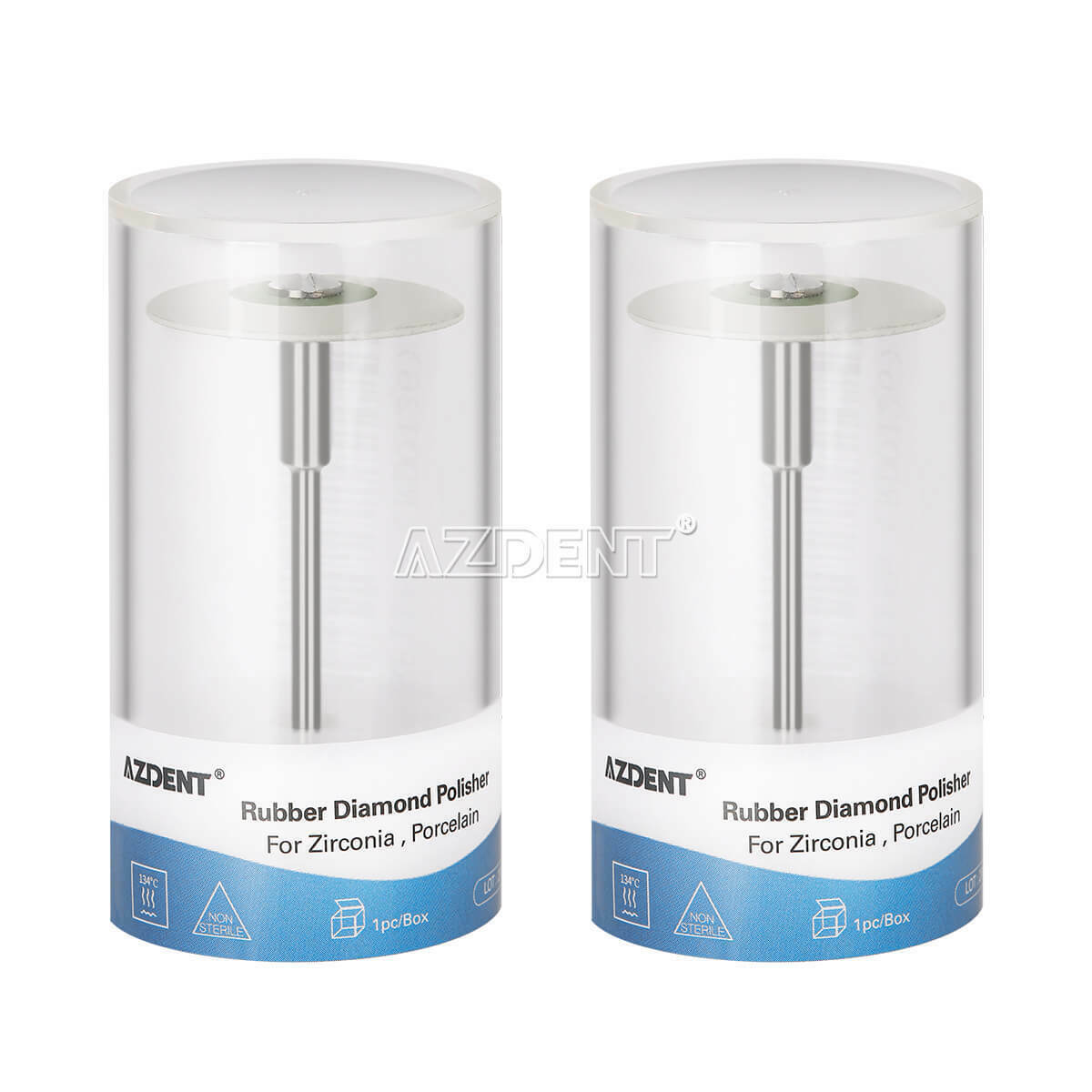 3XDental Rubber Diamond Polisher Polishing F Zirconia Porcelain Ultra Fine