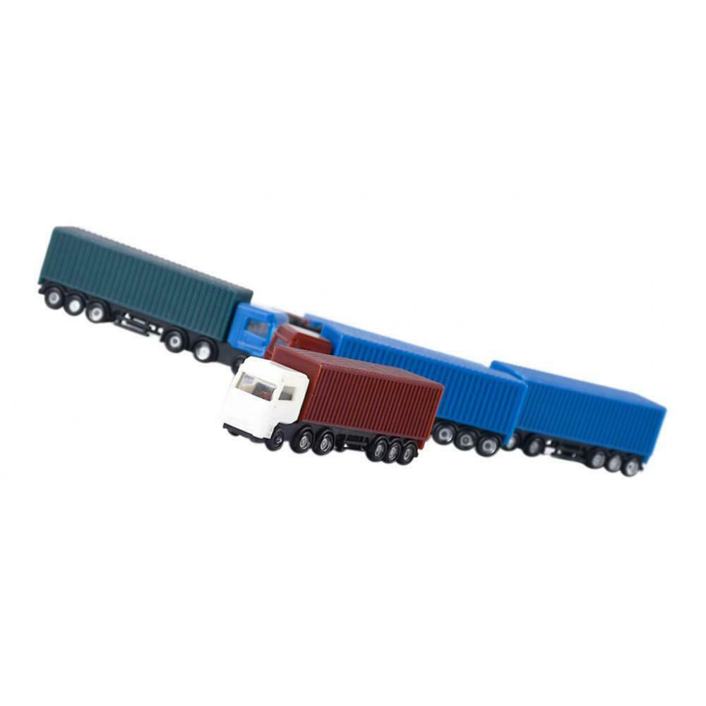 Set of 35 1/200 Car w/ Truck Parking Building Landscape Layout Accessory