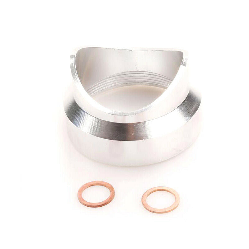 AluminumAlloy Car Turbocharging Pressure Inlet Relief Valve Exhaust Blow Adapter