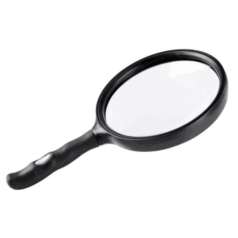 130mm Large Lens Handheld Magnifier 2.5X Reading Newspaper Map Magnifying Glass