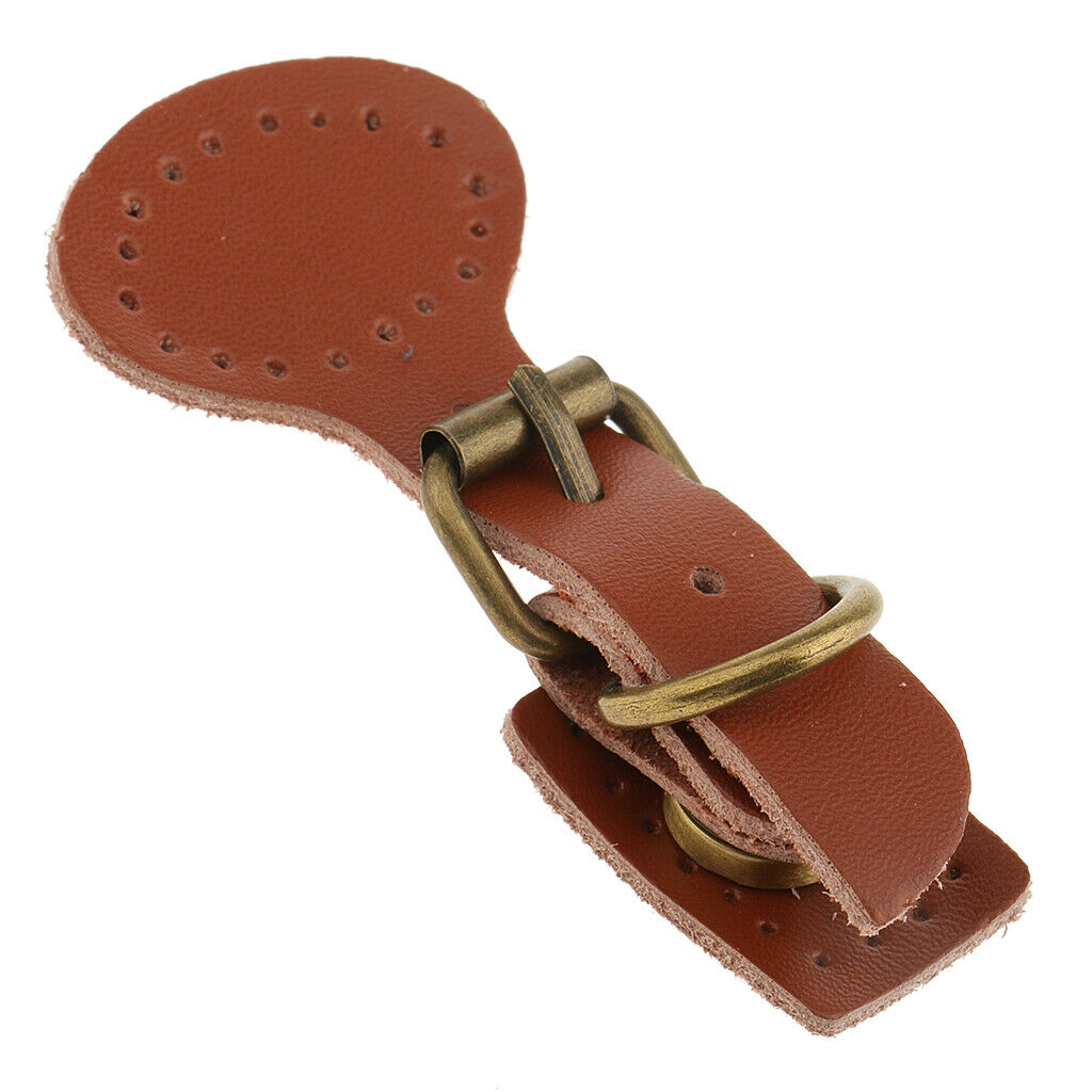 Prettyia 4 Set Sew on Leather Magnetic Snap Buckle Replacement Bags Fastener