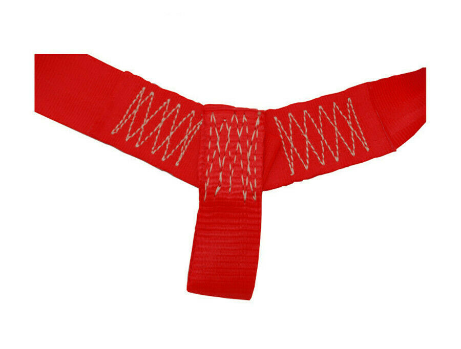 1 Pc RED Motorbike Rear Wheel Tie Down Strap Long Haul Short-distance Transport