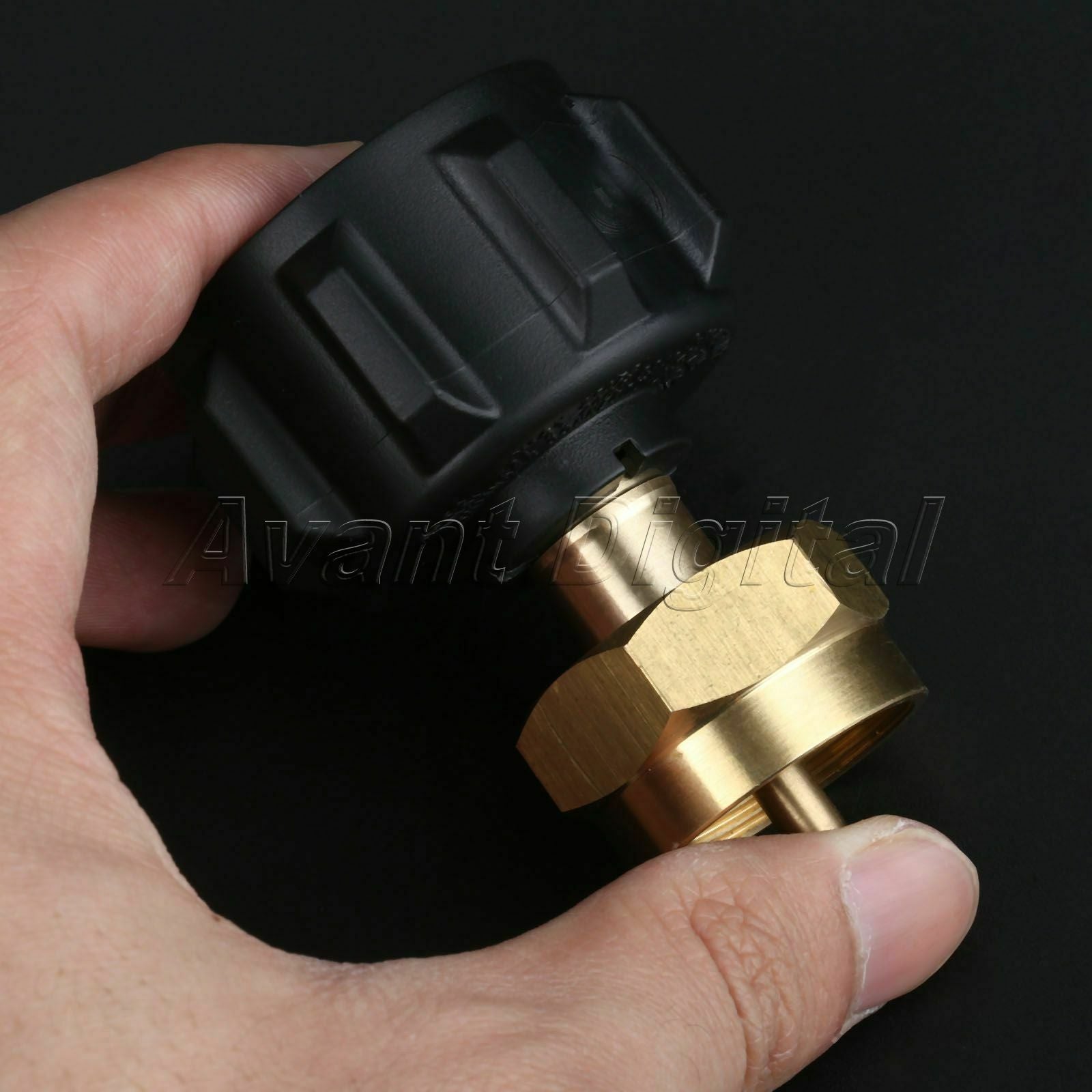 Durable QCC1 Regulator Valve Propane Refill Adapter Gas 1 LB Cylinder Connection