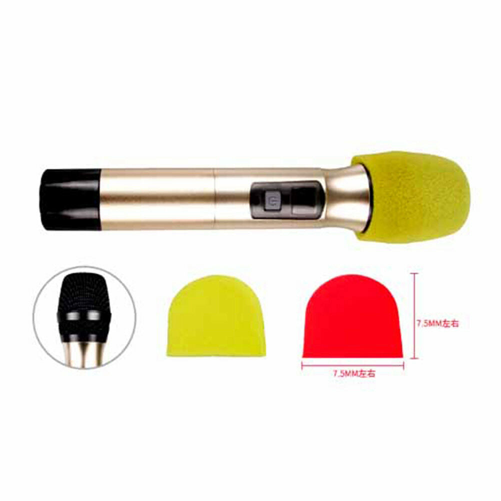 100 PCS Mike cover odor removal disposable microphone grill hygiene cover   ASDD