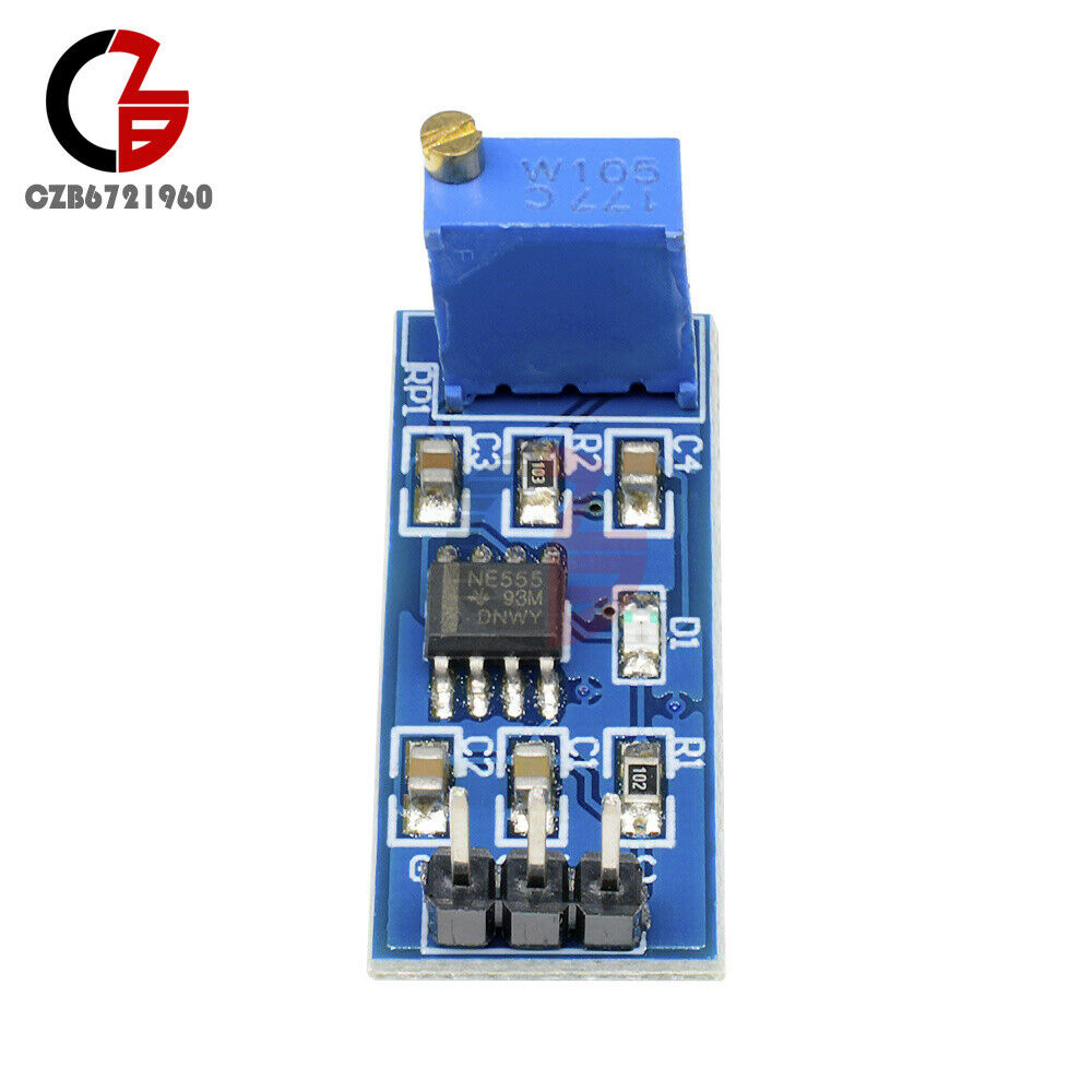 2PCS NE555 Pulse Signal Generator Module Frequency Adjustable Arduino Smart Car