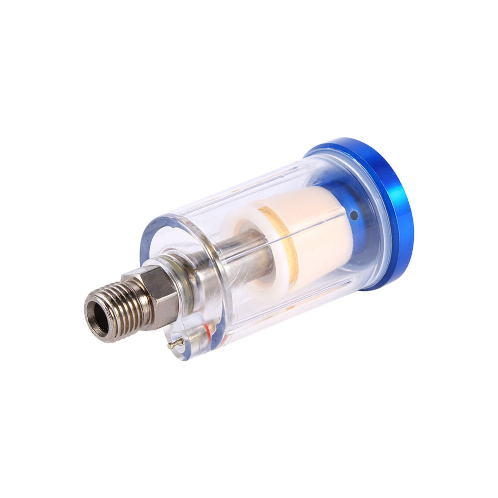 Spray Pneumatic Gun Air Regulator Gauge+ In-line oil Water Trap Filter Separator