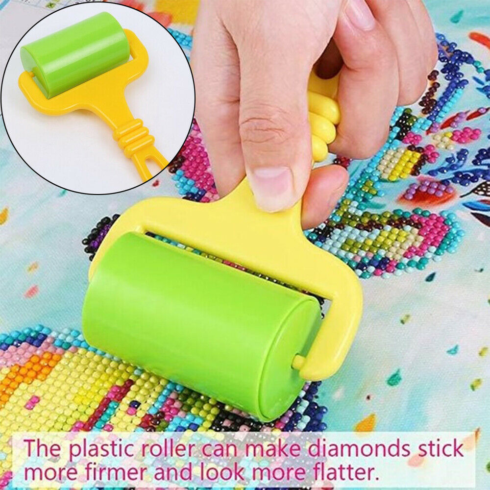 5D Diamond Painting Roller Plastic-Rubber DIY Craft Clay Pressing Smoothing Tool