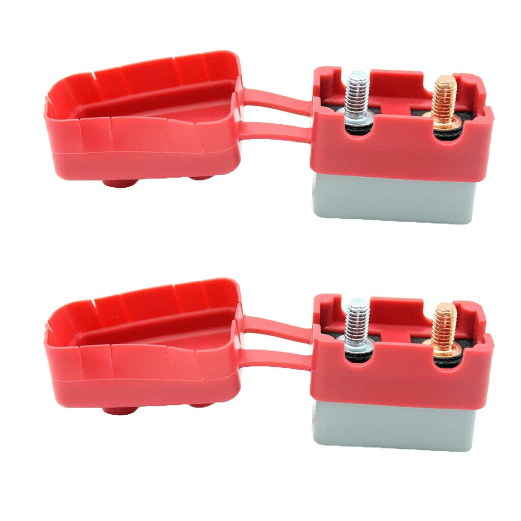 2pcs 12V-24V Car Boat Audio Circuit Breaker Manual Reset Fuseholder 50AMP