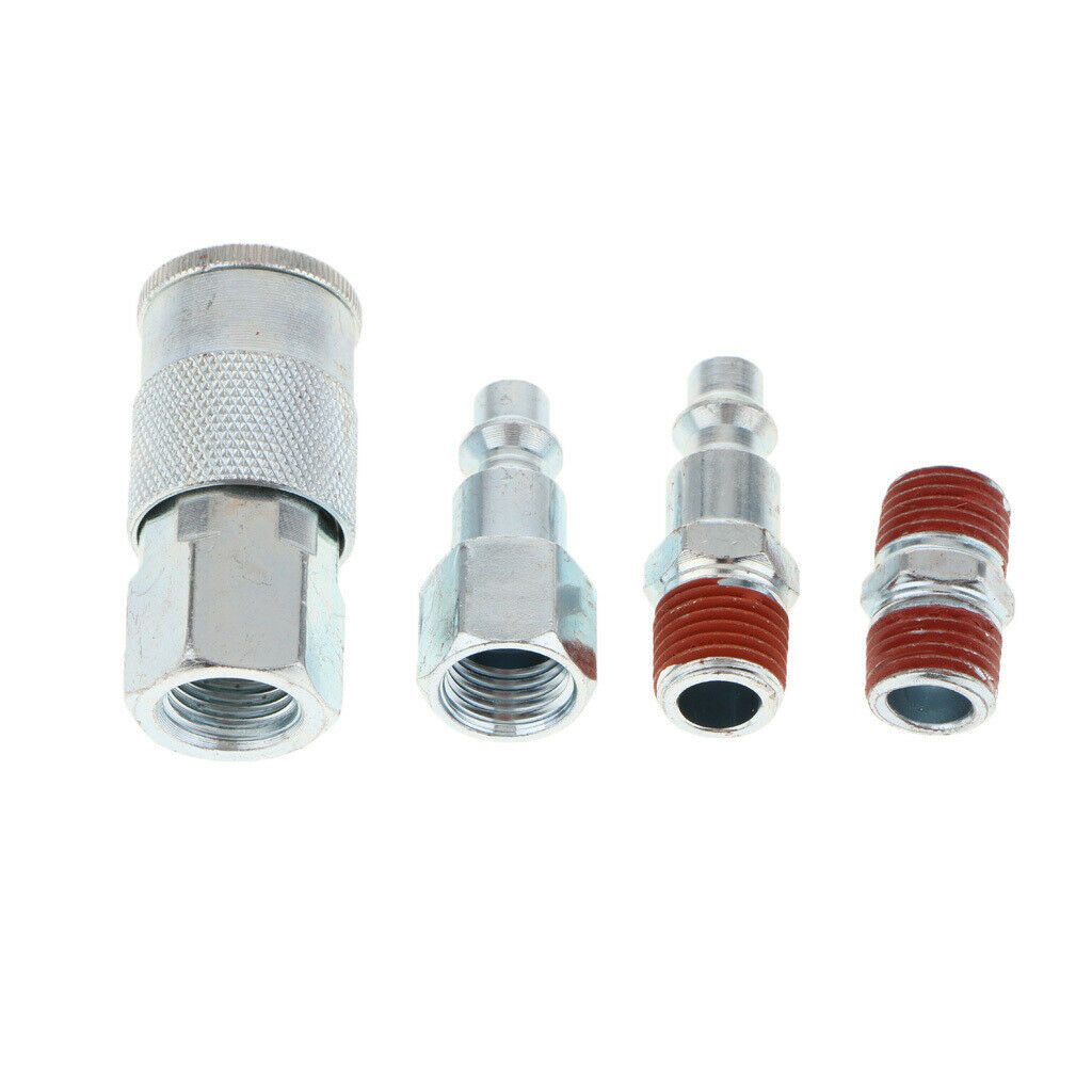 4-part 1/4 "NPT quick-change set for compressed air tools