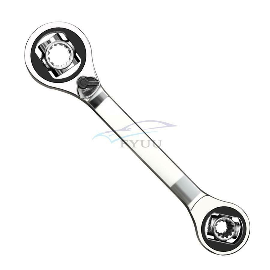 1PCS Universal 8-in-1 Ratchet Wrench Socket Convertible Vise Car Repair Tool