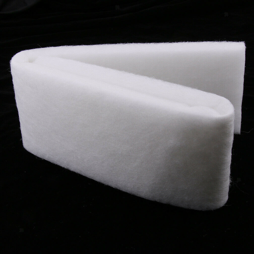 White Aquarium Filter Media Roll - Density Aquarium Filter Pad for Crystal Clear