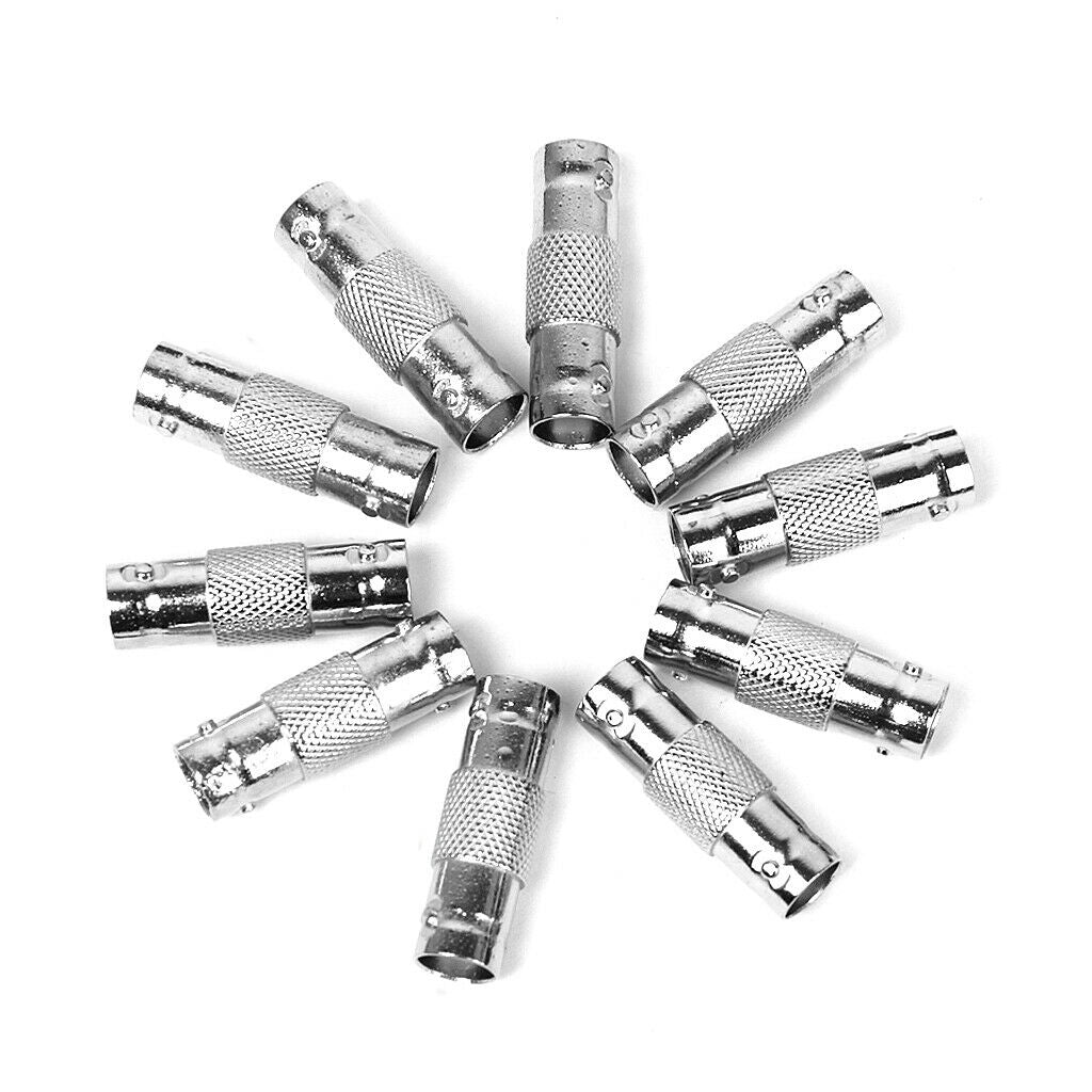 20pcs BNC Female to Female CCTV RG59 Coaxial Cable Coupler Adapter Connector